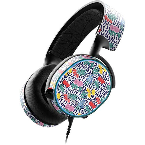 Bouffants and Broken Hearts Bouquets Print SteelSeries Arctis 3 Skin